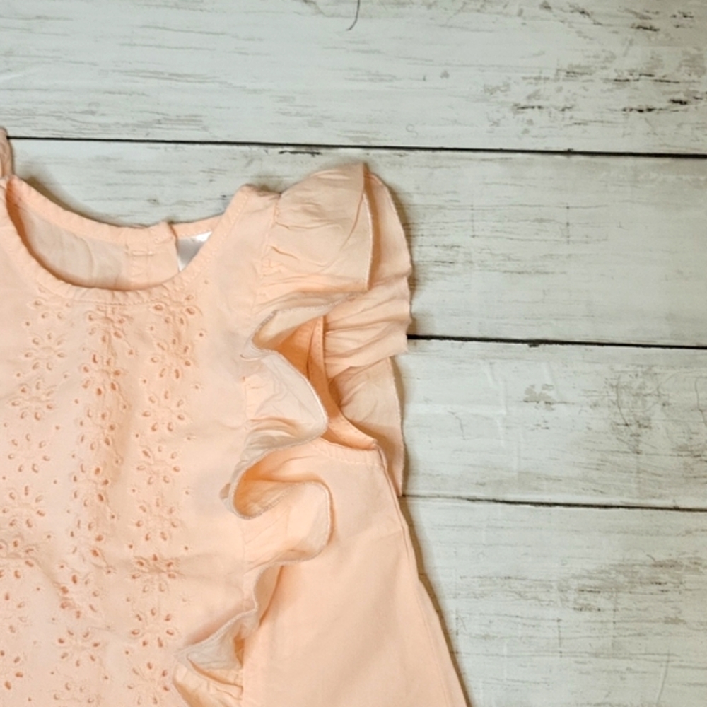 Wonder Nation Peach Ruffled Top - Picture 4 of 6